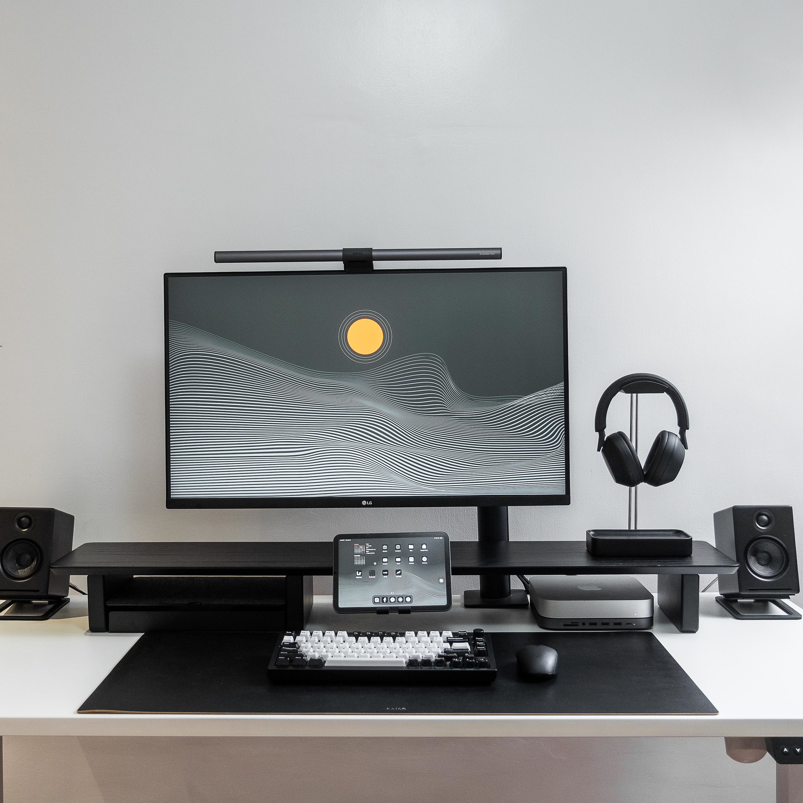Étagère de bureau | Noir
