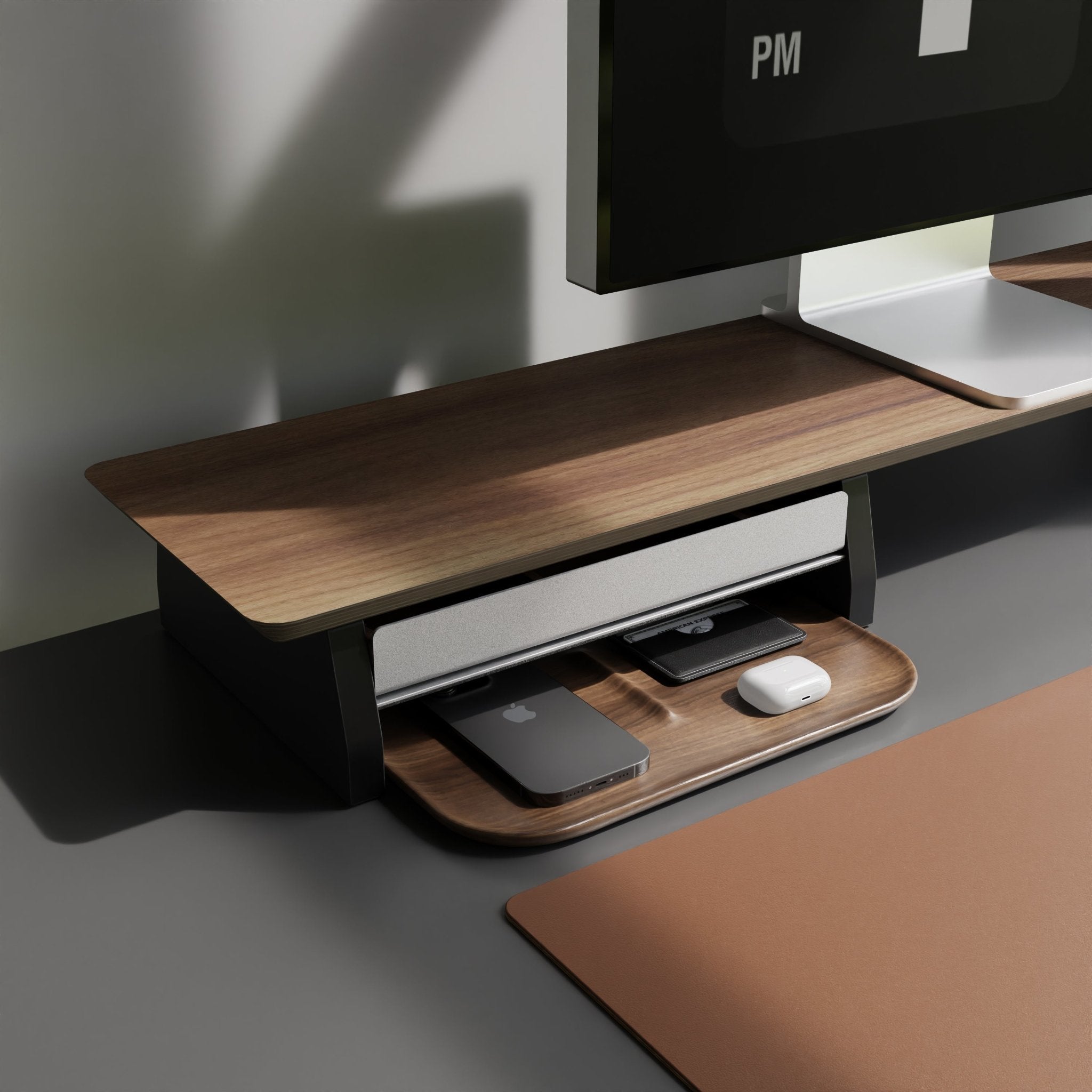 Catchall Valet Tray Jewellery Decorative Tray Grovemade Oakywood Walnut